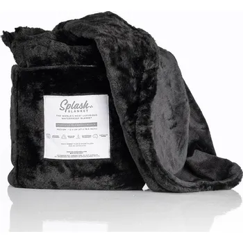 Erotický nábytek Splash Blanket Furlush Black on Black Medium