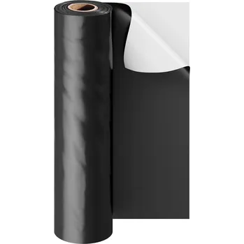 Stavebniny Vevor Plastová fólie v roli 14 mil. 10'×100' černo-bílá parozábrana