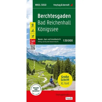 Berchtesgaden, Wander-, Rad- und Freizeitkarte XL 1:30.000, freytag & berndt, WKXL 3050 - freytag & berndt