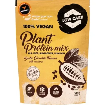 Protein ForPro Veganský protein ForPro® - 30 g, dvojitá čokoláda Velikost: 510 g, Příchuť: Cookies & Cream