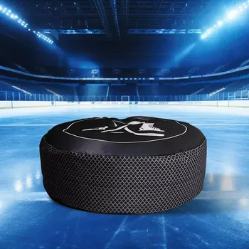 Taburet Sablio Taburet ve tvaru hokejového puku - 90 x 30 cm