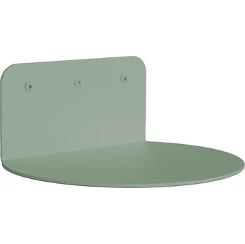 police Zeleno-šedá kovová police 30 cm Flex – Spinder Design ID_1678258