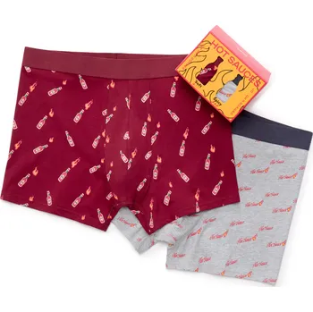 Pánské spodní prádlo Celio Dárkové balení boxerek Hot Sauce 1177438 Barevná S