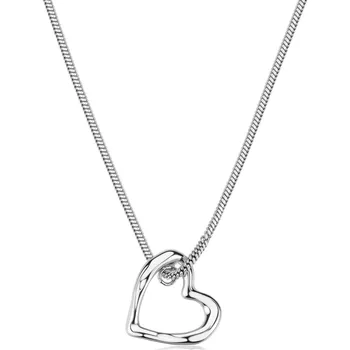 Módní doplněk S'Agapõ Elegantní náhrdelník se srdíčkem Emotion SMO03 + 2 měsíce na vrácení zboží