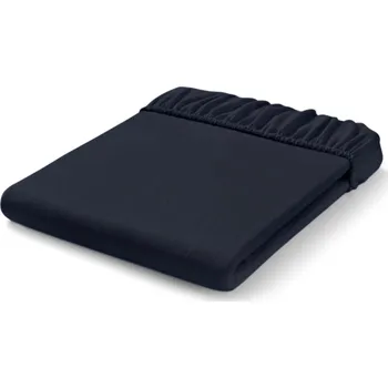 Prostěradlo 714926 - Tchibo - Napínací prostěradlo z biberu - barva: modrá