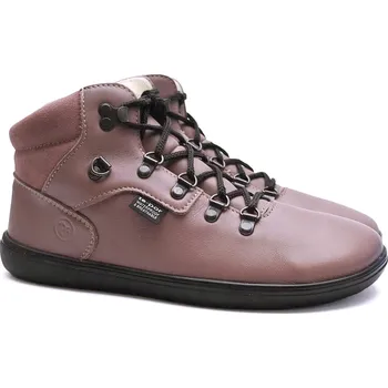 Chlapecké polobotky Zimní barefoot boty JONAP LEILA VLNA Barva: starorůžová, Velikost: 39