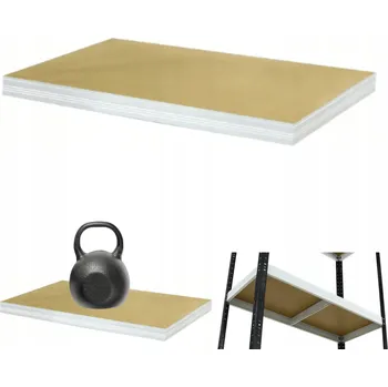 Dílenský regál Kovový skladový regál Wamar-Sosenka 6 x 120 x 30 cm, nosnost 175 kg na polici