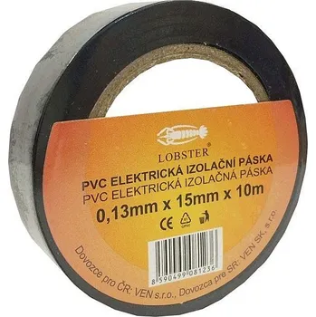 Izolační páska Elektropáska 10m, 15mm černá
