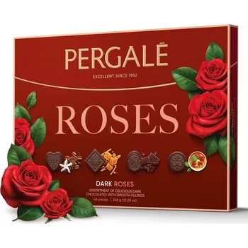 Čokoláda Pergalé Pergale Dark Roses 348g