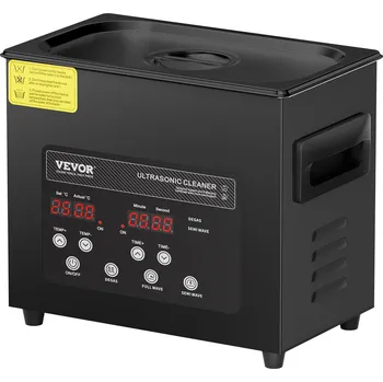 Ultrazvuková čistička Vevor Ultrazvuková čistička 3L, 40kHz, 120W, s ohřívačem a časovačem