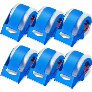 Lepicí páska Vevor Průhledná balicí páska 6×1.88in×25yd 1.5in jádro 2.7mil s odvíječem