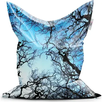 Sedací pytel Sablio Sedací vak Classic Holé větve - 150x100 cm