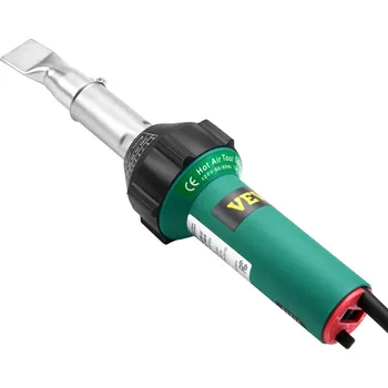 Svářečka Vevor Svářečka plastů 1600W, 122–1112℉, pro pvc/tpo/vinyl, 17 dílů