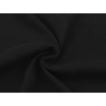 Kostýmovka s keprovou vazbou METRÁŽ - 9 černá