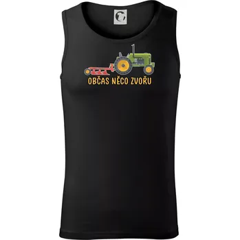 Pánské termoprádlo Traktor občas něco zvoře - Tílko pánské Core - S ( Černá )