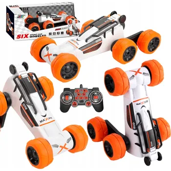 RC model auta KASKADÉRSKÉ AUTO NA DÁLKOVÉ OVLÁDÁNÍ ZVUK SVĚTLO AKROBATICKÉ VOZIDLO