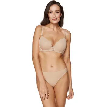 Podprsenka Dámská podprsenka GORTEKS Melody smooth push-up bra BEIGE 85B