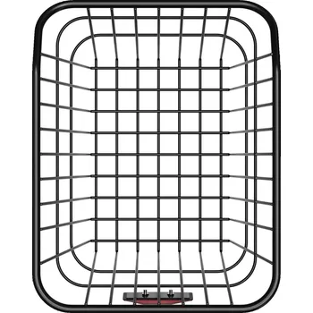 brašna na kolo Vevor Zadní drátěný košík na kolo se světlem, vodotěsný kryt, univerzální