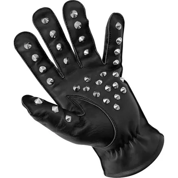Black Label Pain Freak Spanking Gloves Black