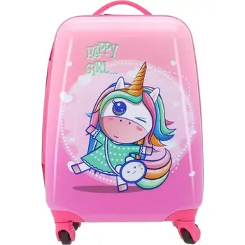 Dětský cestovní kufr Jednorožec růžový 29l KFBH1266 - SLEVA 3% s kodem radost25