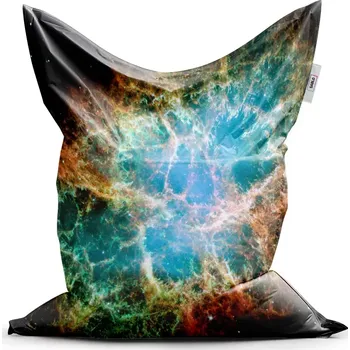 Sedací pytel Sablio Sedací vak Classic Vesmírná abstrakce - 150x100 cm