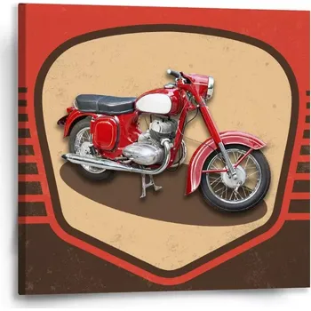 Obraz Sablio Obraz Jawa panelka Vintage - 50x50 cm