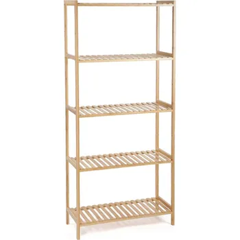 regál House 5 Bambusový regál MONA 5