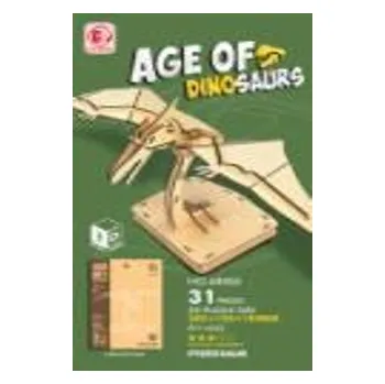 ostatní stavebnice Dřevěné 3D stavebnice, 31 dílů, 68006