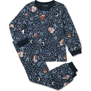 Dámské pyžamo 715684 - Tchibo - Dětské pyžamo - pro ženy - vel. 110/116 - barva: modrá/s potiskem