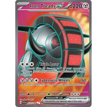 Karetní hra Iron Treads ex 233/198 - Scarlet & Violet