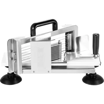 Kráječ zeleniny Vevor Manuální kráječ na rajčata, nerez, plátky 3/8 inch, protiskluz