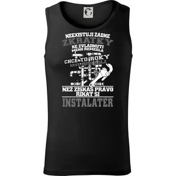 Pánské termoprádlo Instalatér zkratky - Tílko pánské Core - M ( Černá )