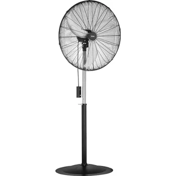 Domácí ventilátor Vevor Stojanový ventilátor 30 inch, 85° oscil., 3 rychl., nastavitelná výška
