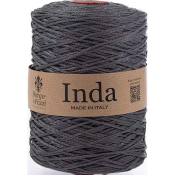 Příze Borgo de Pazzi Inda 48 Ocelová (Špagátová příze Inda 48 Ocelová)