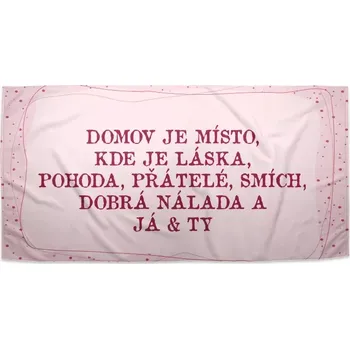 Sablio Ručník Domov 3 - 30x50 cm