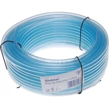 Palivová hadička 5mm - průhledná (1m)