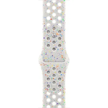 Mobilní telefon Řemínek Apple Watch 46mm platinový sportovní řemínek Nike - S/M