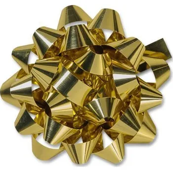 Vánoční ozdoba Rozeta Maxi 15cm lesklá mix 6 barev bílá