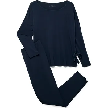 Dámské pyžamo 711447 - Tchibo - Pyžamová souprava - pro ženy - vel. XL 48/50 - barva: modrá