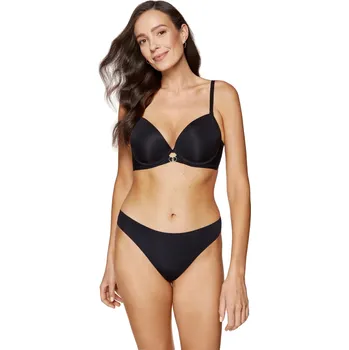 Podprsenka Dámská podprsenka GORTEKS Melody smooth push-up bra BLACK 85E