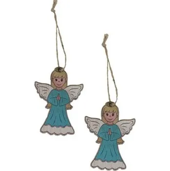 Vánoční dekorace Anděl k zavěšení 1ks