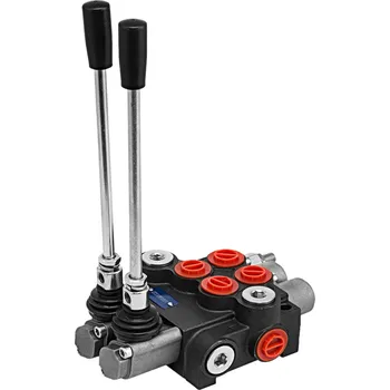 Ventil Vevor Směrový ventil dvousekční 11gpm dvojčinný pro traktory a nakladače