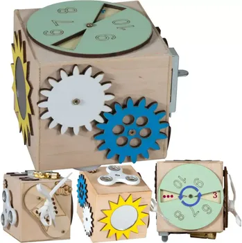 Dřevěná hračka Montessori dřevěná kostka - malá TA3T1116 - SLEVA 3% s kodem radost25