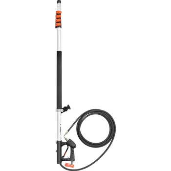 Vysokotlaký čistič Vevor Teleskopická trubice pro vysokotlaký čistič 24 ft 4000 psi 7 trysek