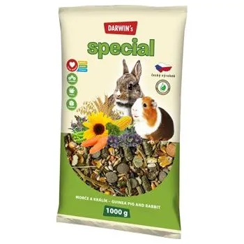 Krmivo pro hlodavce Nutrin Darwin's Morče Králík Special 1kg
