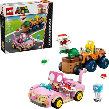Stavebnice LEGO LEGO® 72044 MARIO KART™ – Piranha Plant a honička v autech