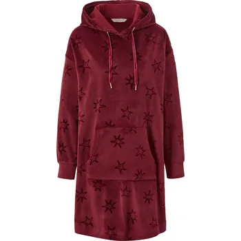 Dámské šaty 688655 - Tchibo - Pohodlné plyšové šaty - pro ženy - vel. M 40/42 - barva: červená