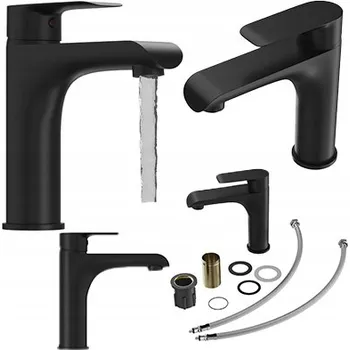 Vodovodní baterie Stojánková umyvadlová baterie Granitan Vito černá