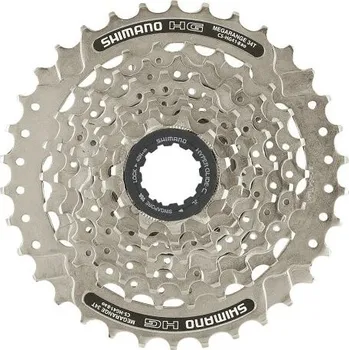 Kazeta přesmyku 8-kazeta SHIMANO CS-HG41 11-34 zubů Megarange, v krabičce