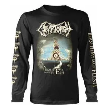 Merch Cryptopsy: Tričko S Dlouhým Rukávem Blasphemy Made Flesh M 2021